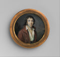 Portrait of a Man by Jean-Baptiste Sambat - Classic Art canvas print