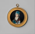 Portrait of a Woman by Jean-Baptiste Isabey - Classic Art canvas print