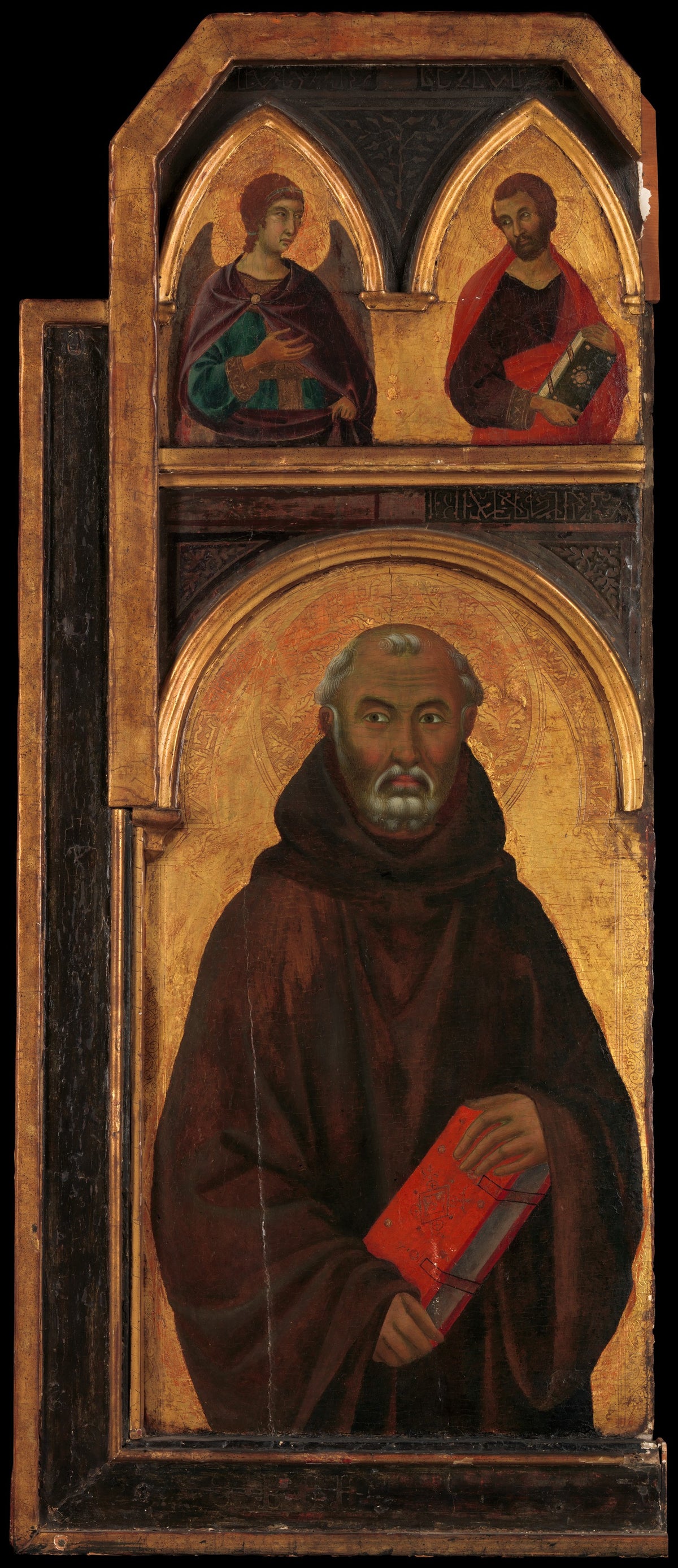 Saint Benedict by Segna di Buonaventura - Tempera canvas print