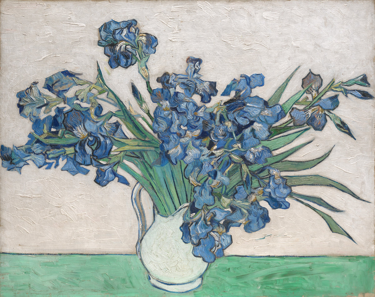 Irises by Vincent van Gogh - Post-Impressionist canvas print