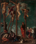 The Crucifixion by Pedro Orrente - Oil Painting canvas print