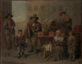 The Baker's Cart by Jean Michelin - Oil Painting canvas print