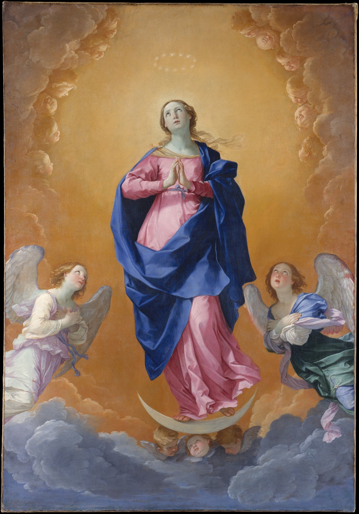 The Immaculate Conception by Guido Reni - Oil Painting canvas print