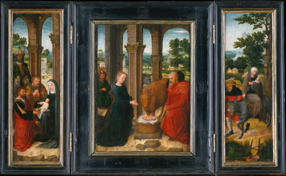The Life of the Virgin by Adriaen Isenbrant - Classic Art canvas print