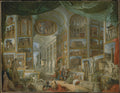 Ancient Rome by Giovanni Paolo Panini - Oil Painting canvas print