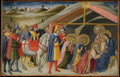 The Adoration of the Magi by Sano di Pietro (Ansano di Pietro di Mencio) - Tempera canvas print