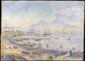 The Bay of Naples by Auguste Renoir - Impressionist canvas print