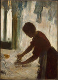 A Woman Ironing by Edgar Degas - Impressionist canvas print