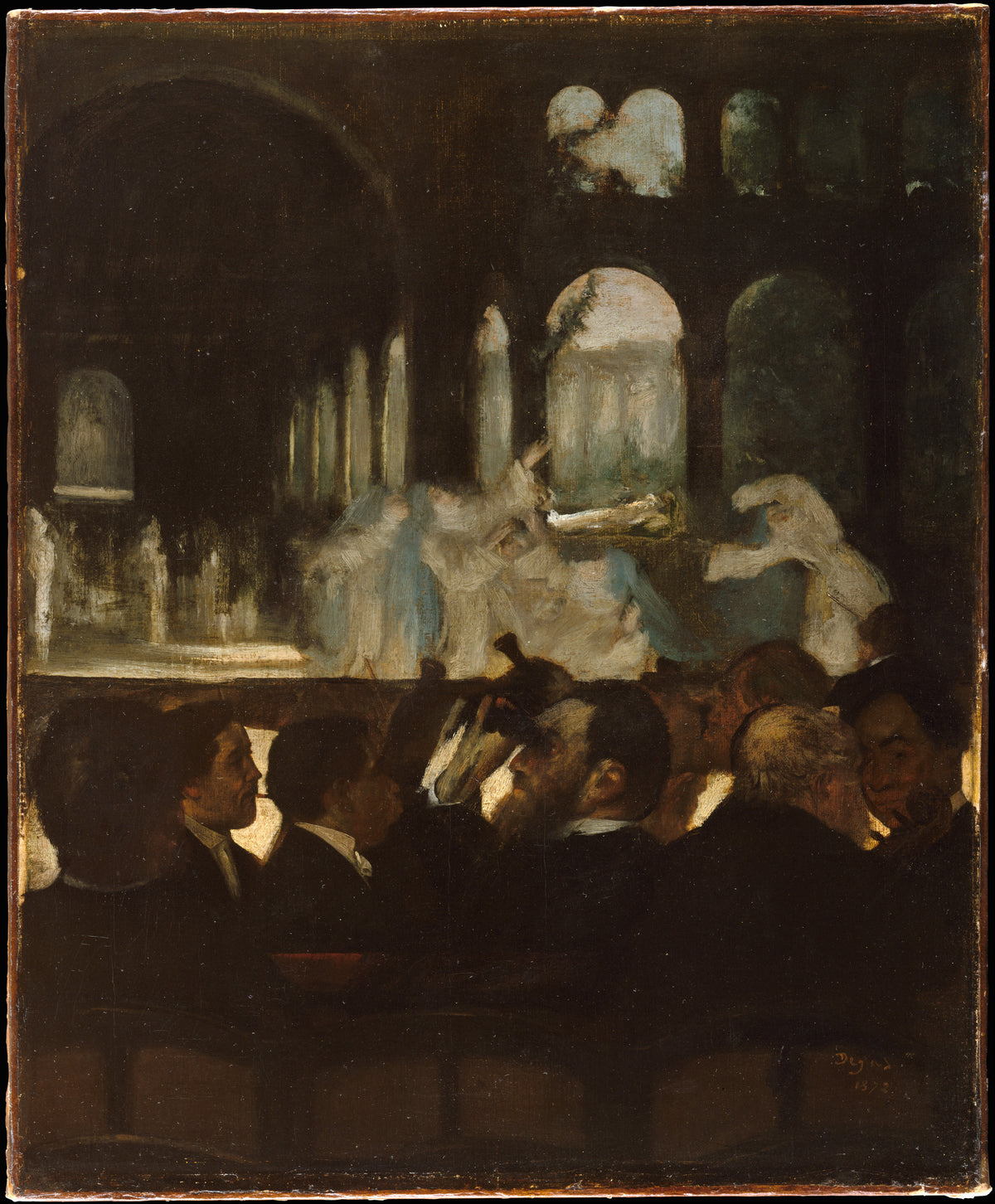 The Ballet from Robert le Diable by Edgar Degas - Impressionist canvas print