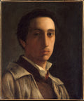 Self-Portrait by Edgar Degas - Impressionist canvas print