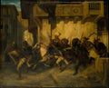 The Turkish Patrol by Alexandre-Gabriel Decamps - Oil Painting canvas print