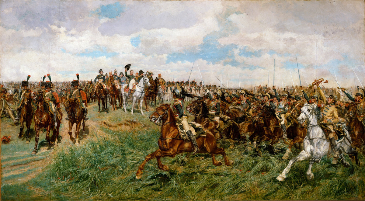 1807, Friedland by Ernest Meissonier - Oil Painting canvas print