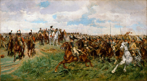 1807, Friedland by Ernest Meissonier - Oil Painting canvas print