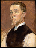 Albert Ren Grenier 18581925 by Henri de Toulouse-Lautrec - Post-Impressionist canvas print