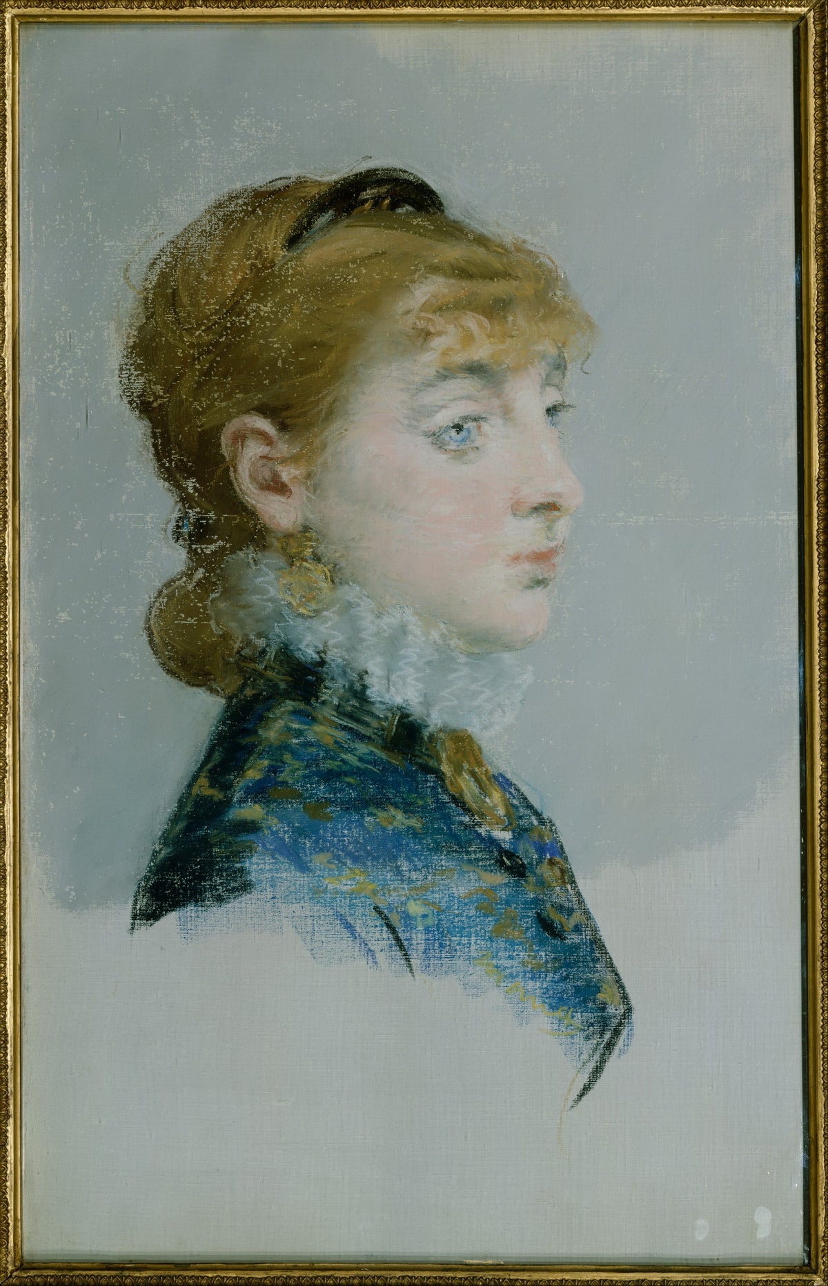 Emilie-Louise Delabigne 18481910, Called Valtesse de la Bigne by Edouard Manet - Impressionist canvas print