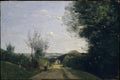 The Environs of Paris by Camille Corot - Realist canvas print