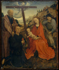 The Holy Family with Saint Paul and a Donor by Rogier van der Weyden - Northern Renaissance canvas print
