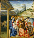 The Adoration of the Magi by Giovanni di Paolo (Giovanni di Paolo di Grazia) - Tempera canvas print