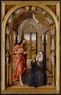 Christ Appearing to His Mother by Juan de Flandes - Classic Art canvas print