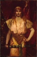 Judith by Benjamin-Constant (Jean-Joseph-Benjamin Constant) - Oil Painting canvas print