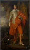 Robert Rich 15871658, Second Earl of Warwick by Anthony van Dyck - Oil Painting canvas print