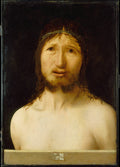 Christ Crowned with Thorns by Antonello da Messina (Antonello di Giovanni d'Antonio) - Tempera canvas print