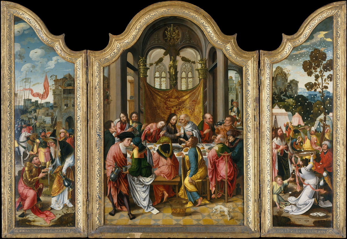 The Last Supper by Netherlandish (Antwerp Mannerist) Painters - Classic Art canvas print