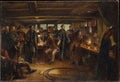 Awaiting the Reply by Robert Charles Dudley - Oil Painting canvas print