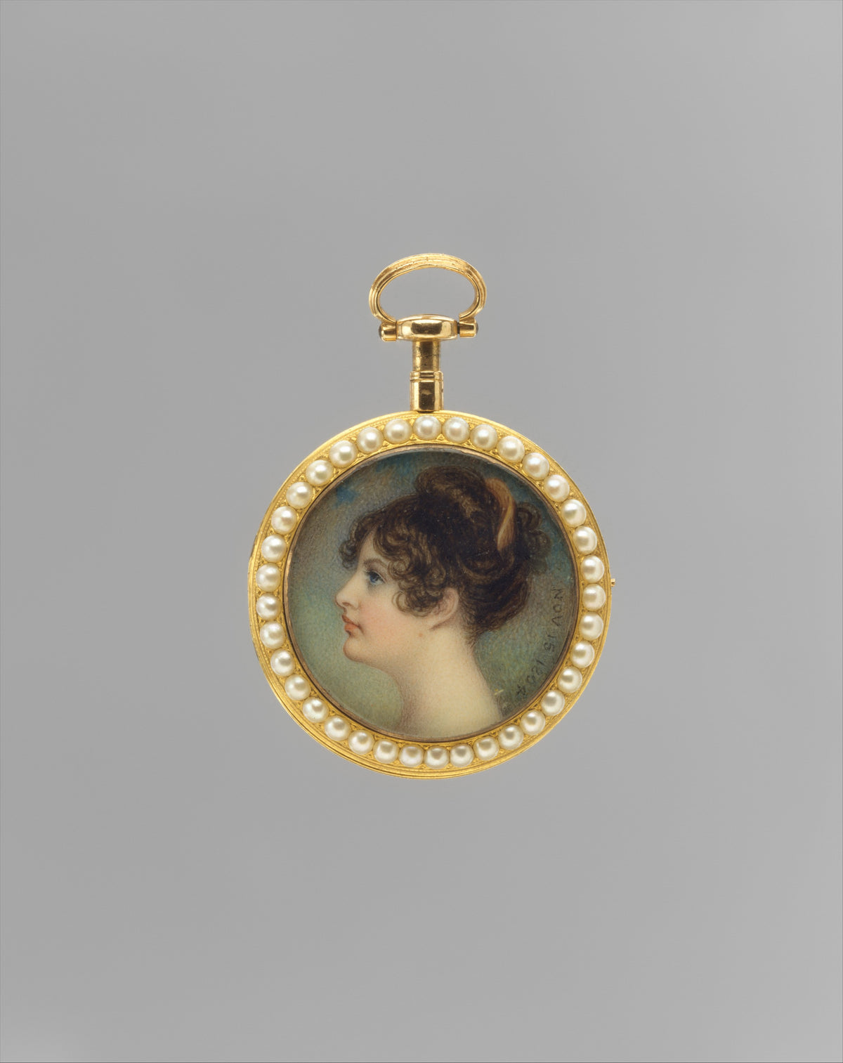 Portrait of a Woman, Said to Be Emma 17651815, Lady Hamilton by Adam Buck - Classic Art canvas print