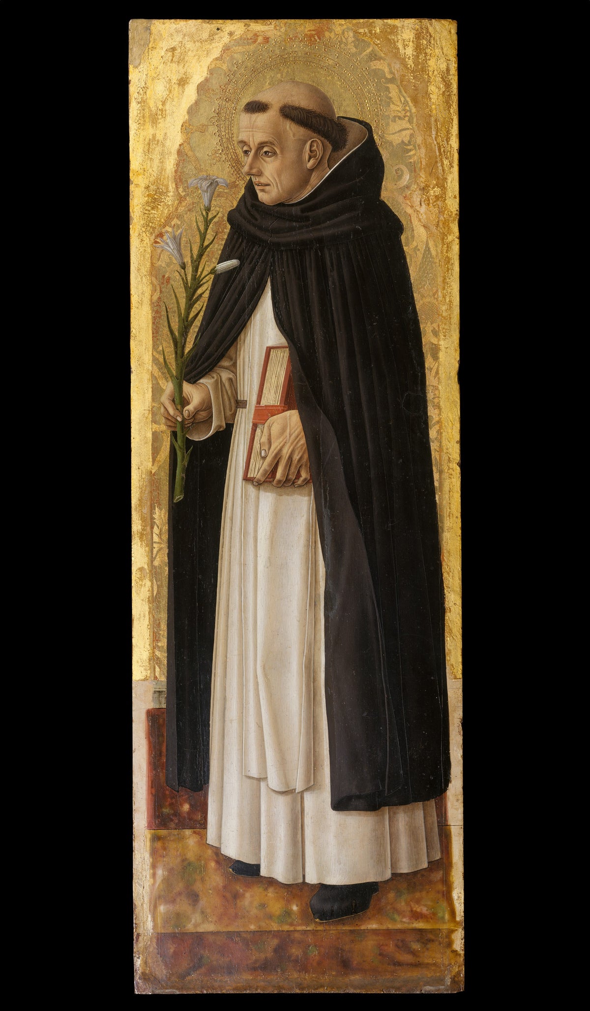 Saint Dominic by Carlo Crivelli - Tempera canvas print