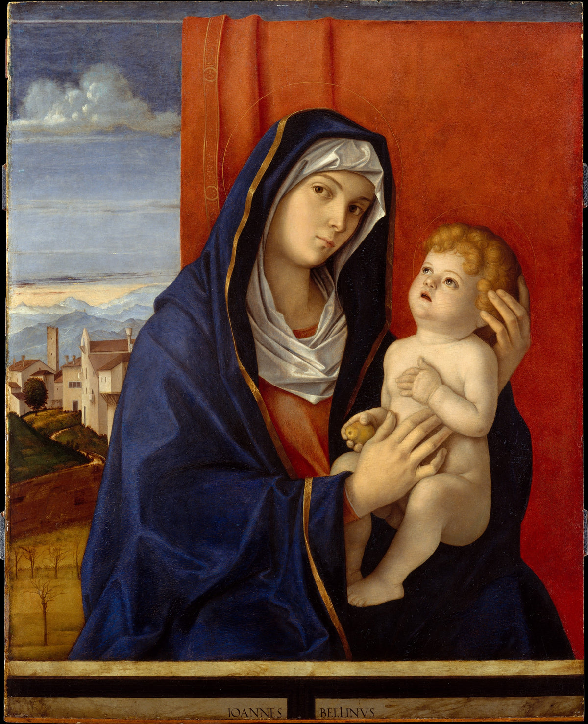 Madonna and Child by Giovanni Bellini - Renaissance canvas print