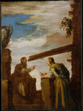 The Parable of the Mote and the Beam by Domenico Fetti - Classic Art canvas print