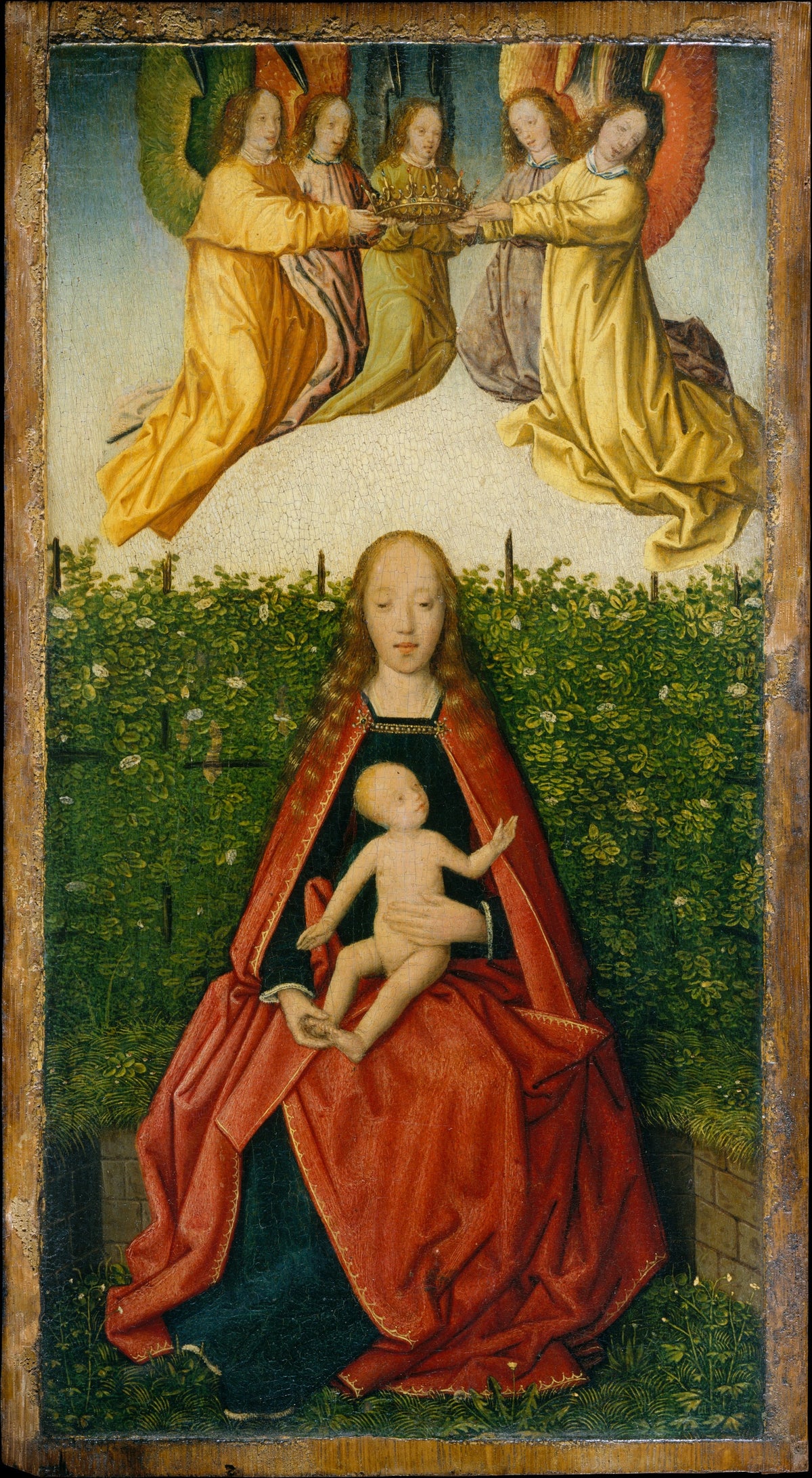 Virgin and Child by Netherlandish (Bruges) Painter - Classic Art canvas print