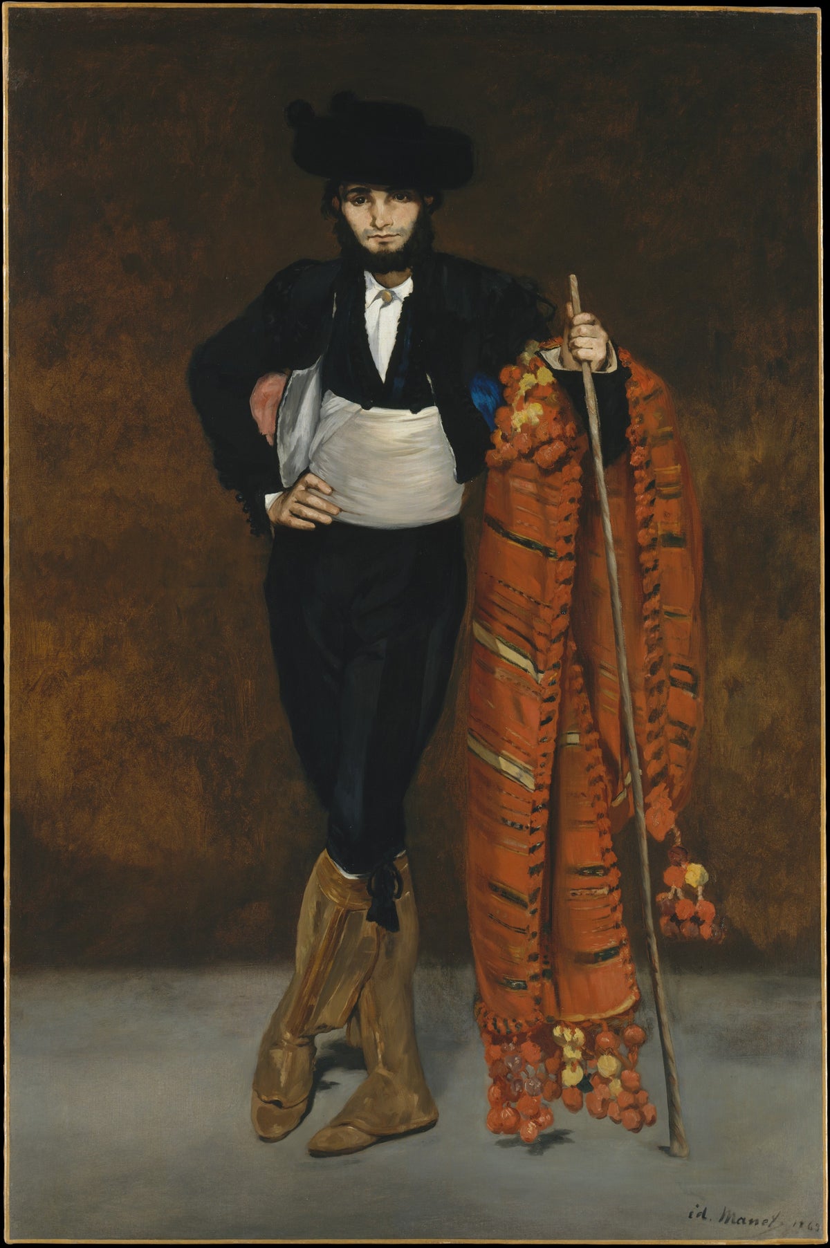 Young Man in the Costume of a Majo by Edouard Manet - Impressionist canvas print