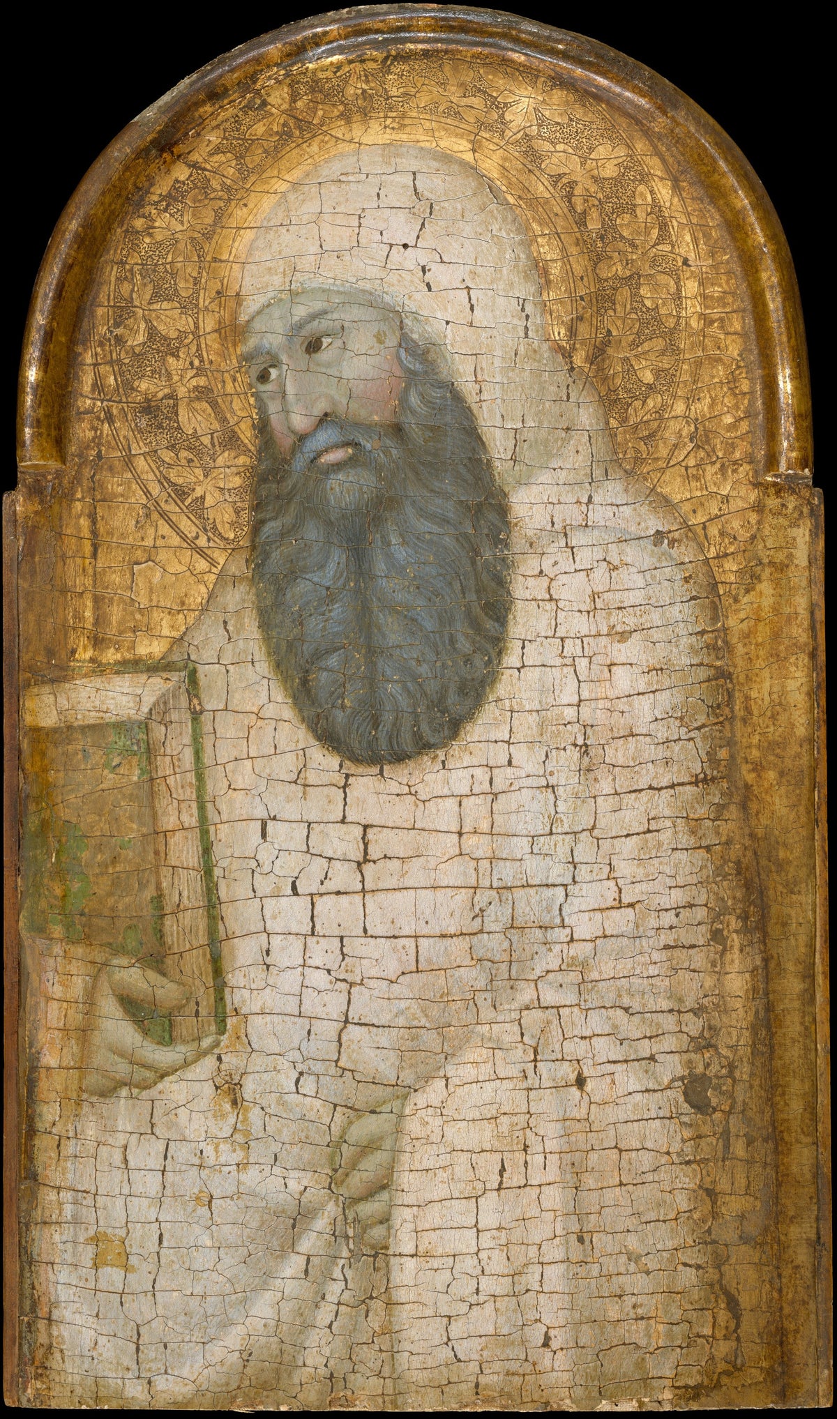 Saint Romuald by Pseudo-Palmeruccio - Tempera canvas print