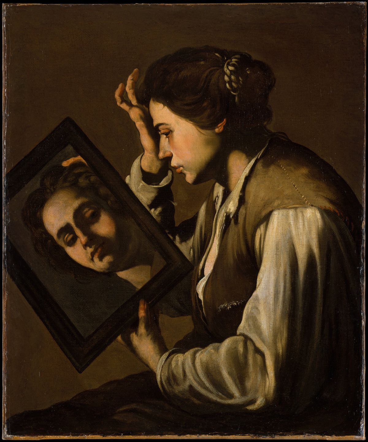 The Sense of Sight by Master of the Annunciation to the Shepherds - Oil Painting canvas print