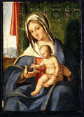 Madonna and Child by Boccaccio Boccaccino - Classic Art canvas print