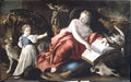 An Allegory by Domenico Guidobono - Oil Painting canvas print