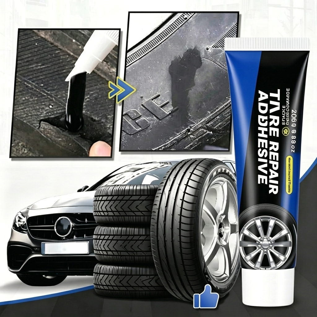 Weather-Resistant Waterproof Flexible Tire Repair Adhesive