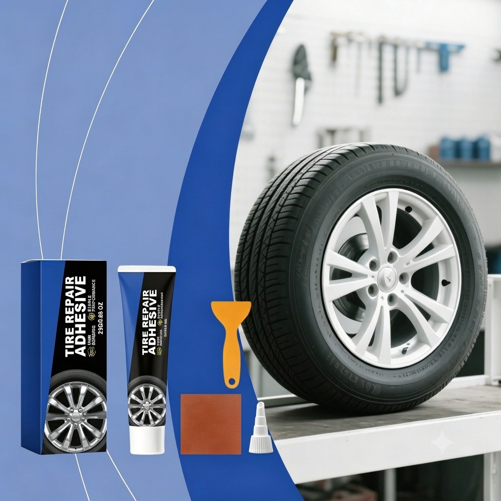 Weather-Resistant Waterproof Flexible Tire Repair Adhesive