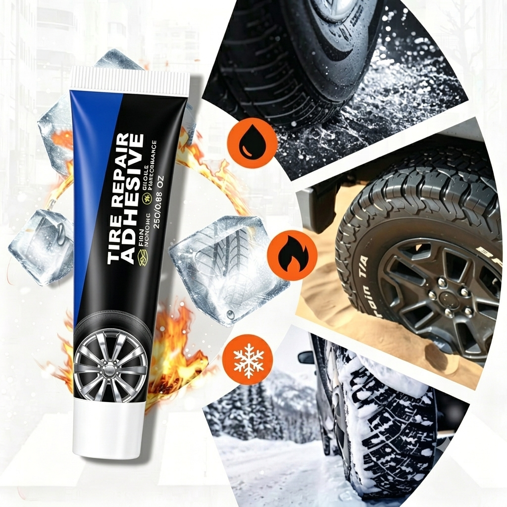 Weather-Resistant Waterproof Flexible Tire Repair Adhesive