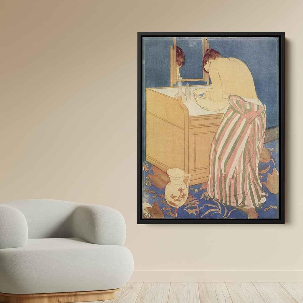 The Bathby Mary Cassatt Canvas Print