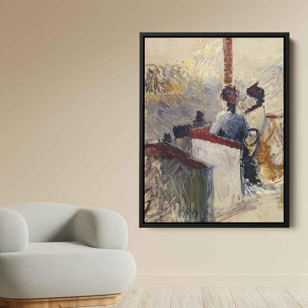 The Boxby Henri de Toulouse-Lautrec Canvas Print