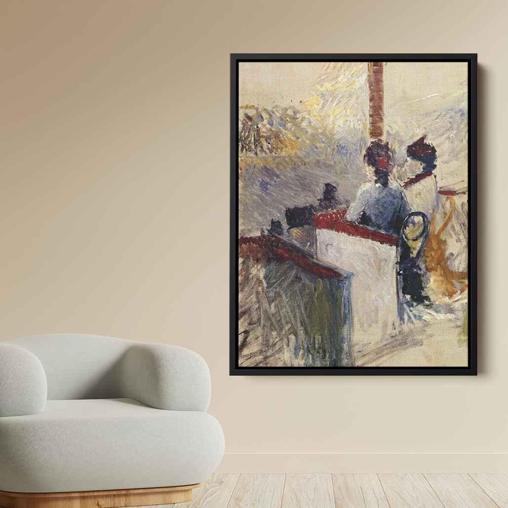 The Boxby Henri de Toulouse-Lautrec Canvas Print