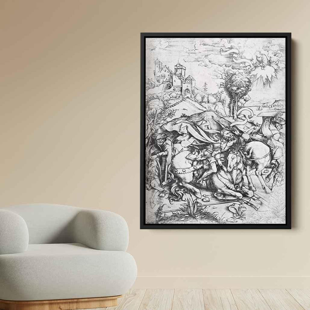 The Conversion Of St. Paulby Albrecht Durer Canvas Print