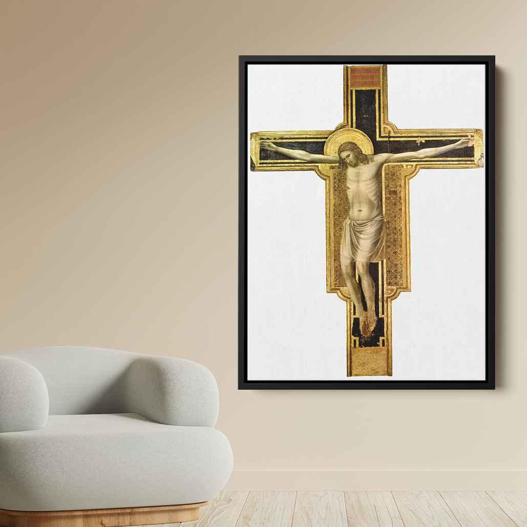 The Crucifixionby Giotto Canvas Print