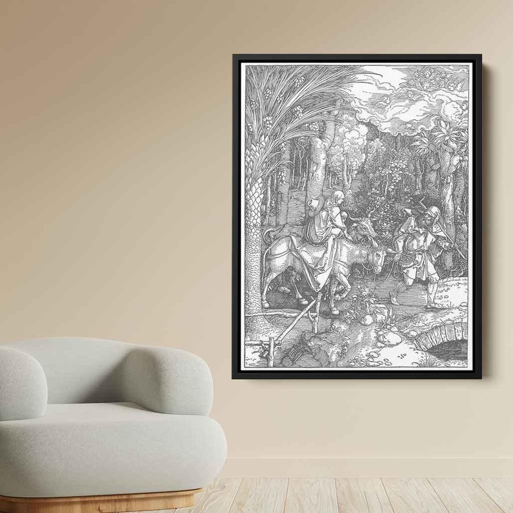 The Flight into Egyptby Albrecht Durer Canvas Print