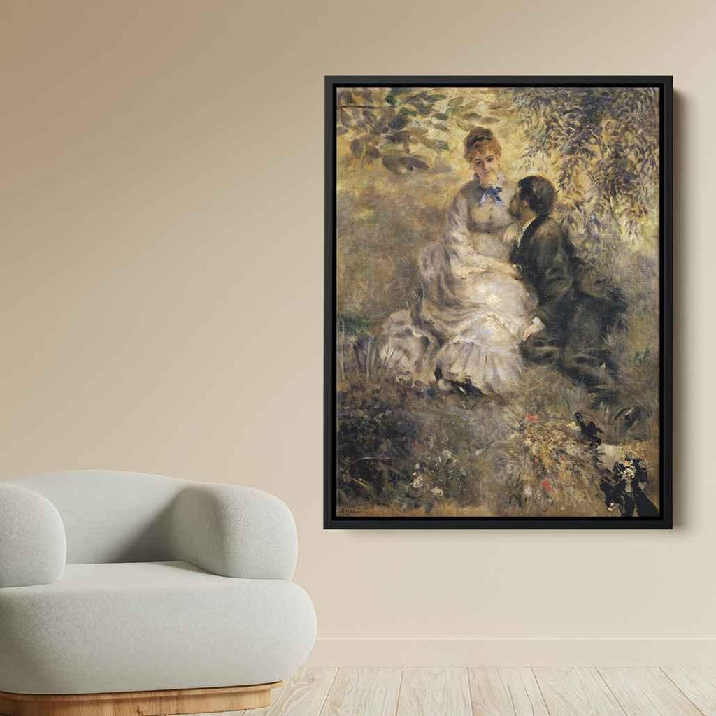 The Loversby Pierre-Auguste Renoir Canvas Print