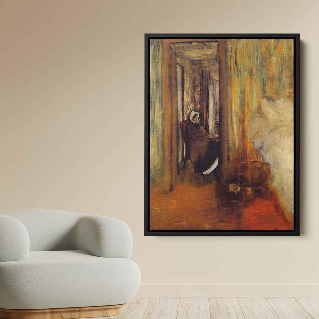 The Nurseby Edgar Degas Canvas Print