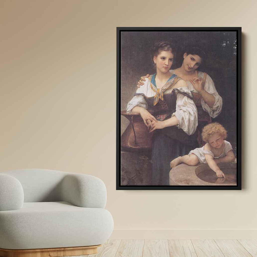 The Secretby William-Adolphe Bouguereau Canvas Print